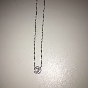 Tiffany and co. Diamond pendant necklace